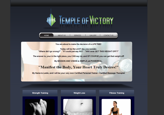 Temple of Victory Personal Trainer