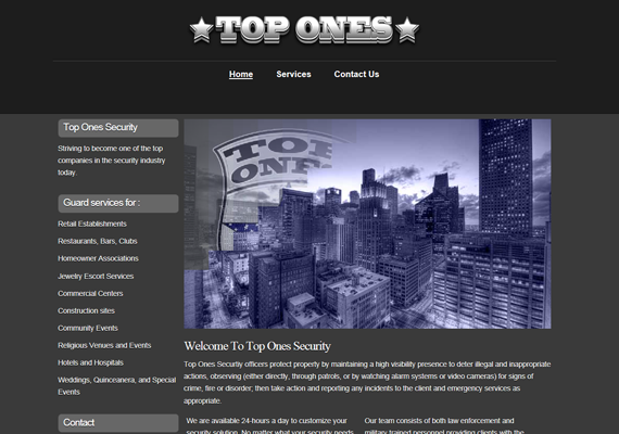 Top Ones Security Services top1s-securityservices.com