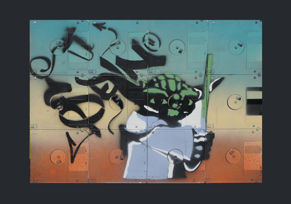 Aerosol on floppy disks